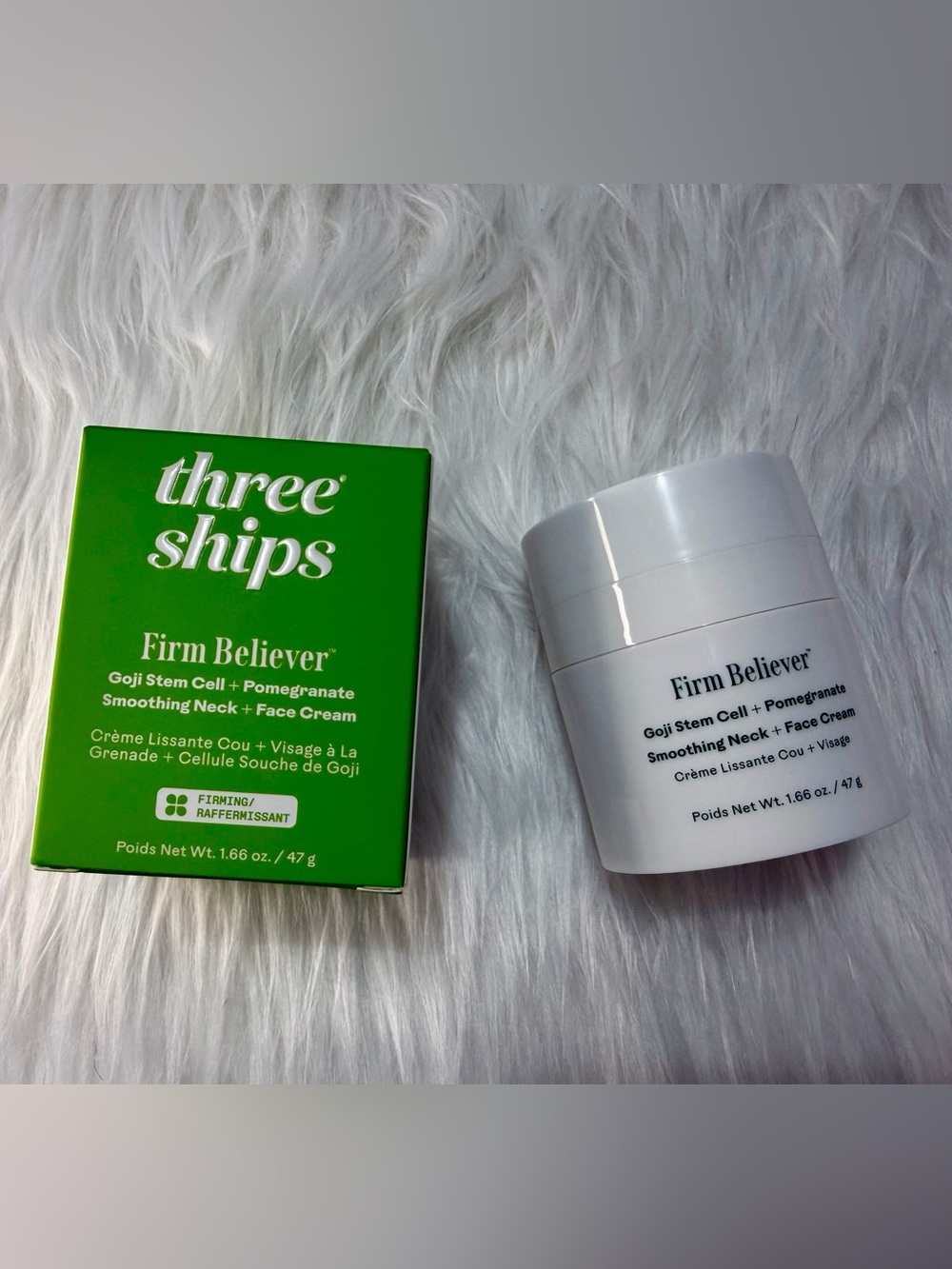 Three Ships Smoothing Neck + Face Cream Firm Believer - Anti-aging
